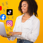 redes sociais para ganhar dinheiro