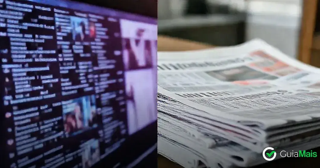 Fontes digitais vs. impressas